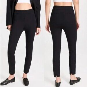 SPANX The Perfect Black Backseam Skinny Crop Pants Ponte Pull On- Size Small